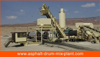 portable asphalt plant exporter in korea