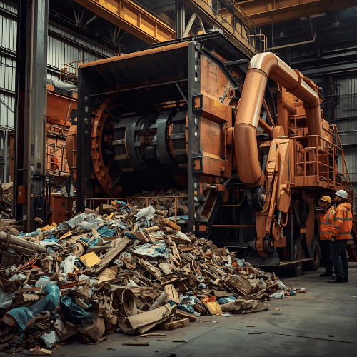 waste shredding machine manufacturer
