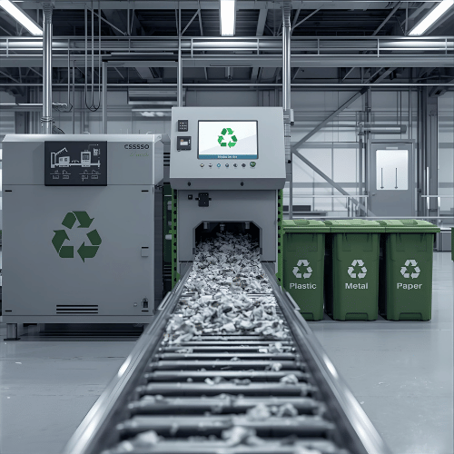 waste shredding machine supplier